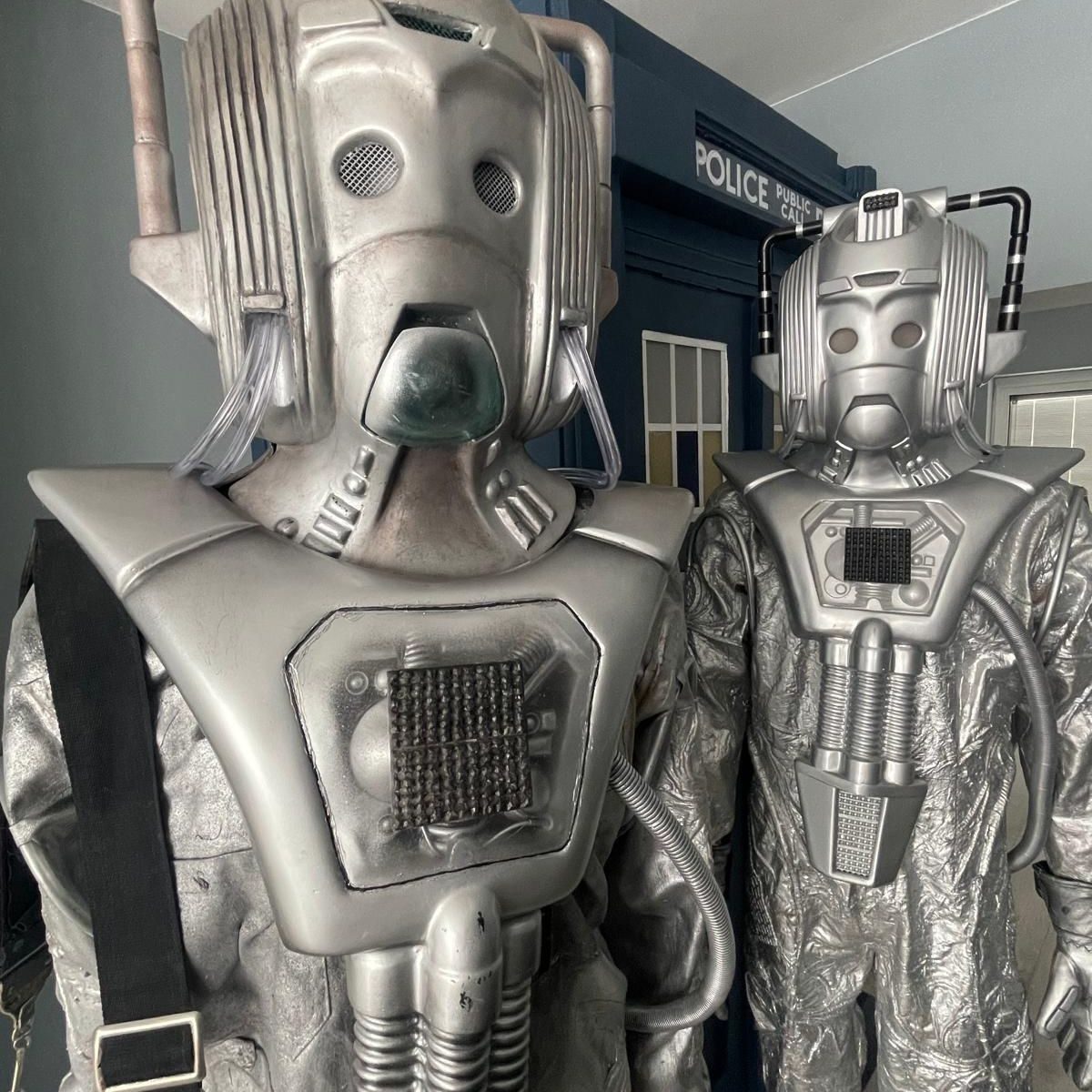 Cybermen prop hire for corporate events, weddings and exhibitions across the UK